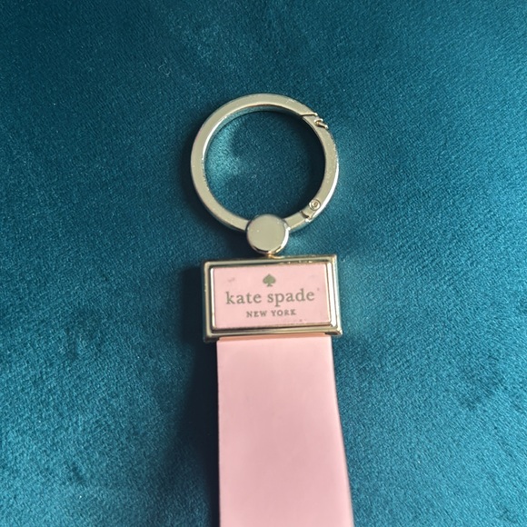 Kate Spade Pink Patent Leather Keychain - Picture 3 of 4